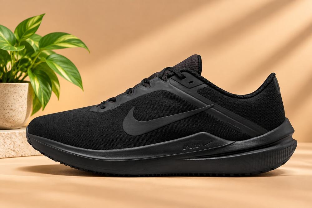 NWT Nike Air Winflo 10 Men's Running Shoes Black Anthracite US 7